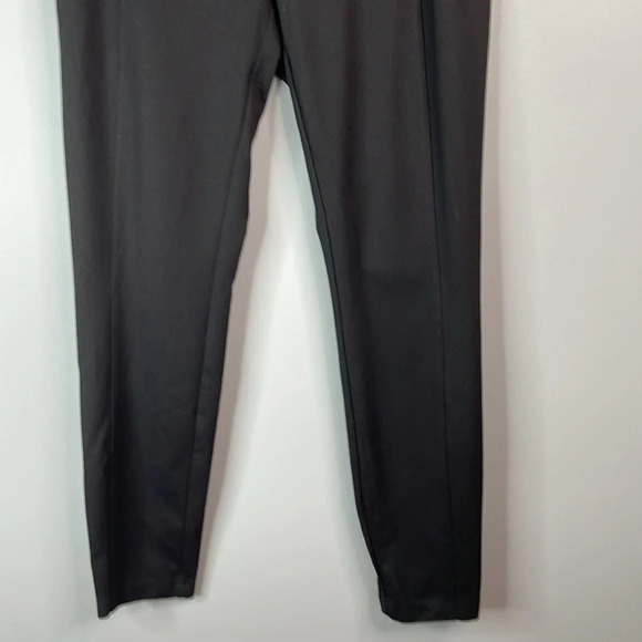 HILARY RADLEY Black Pull-on Skinny Dress Pants With  Tummy Control Size M - Picture 4 of 11